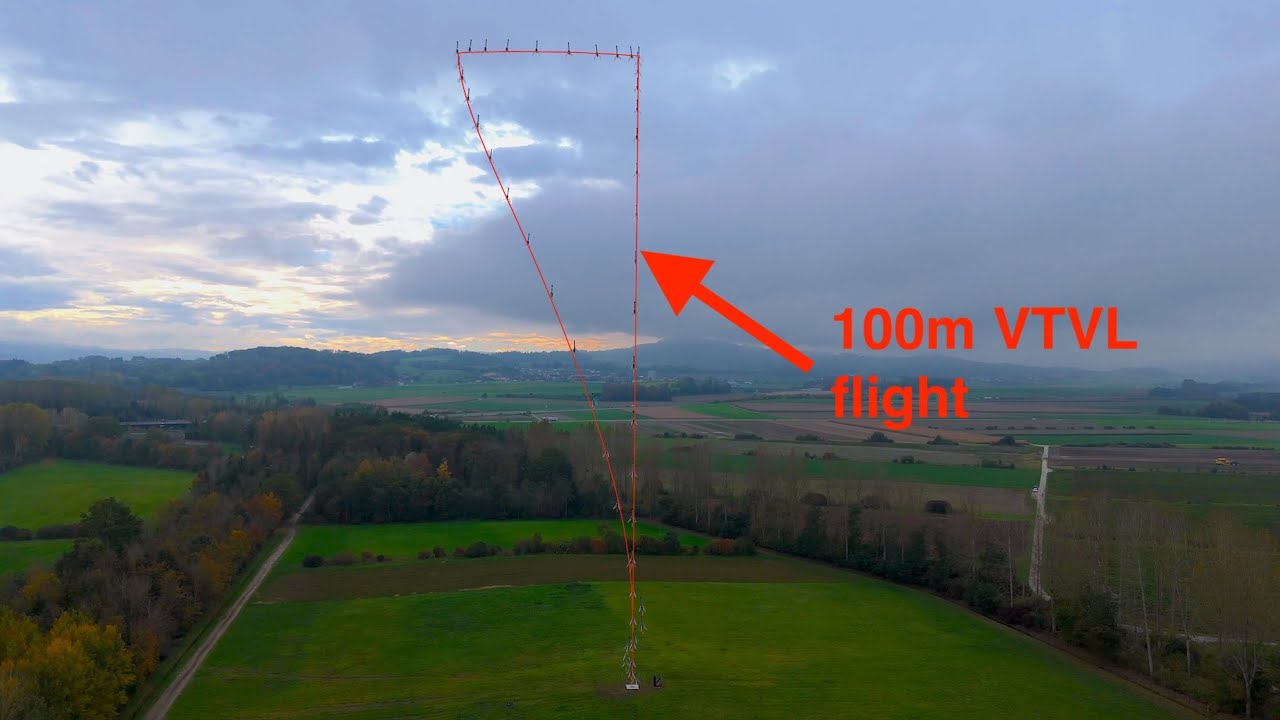 Colibri flight #53 - Free flight - 105m up, 30m divert, GFOLD to landing pad! 🚀🎉