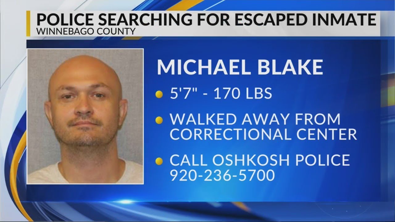 Inmate escapes low-security prison, Oshkosh Police investigating