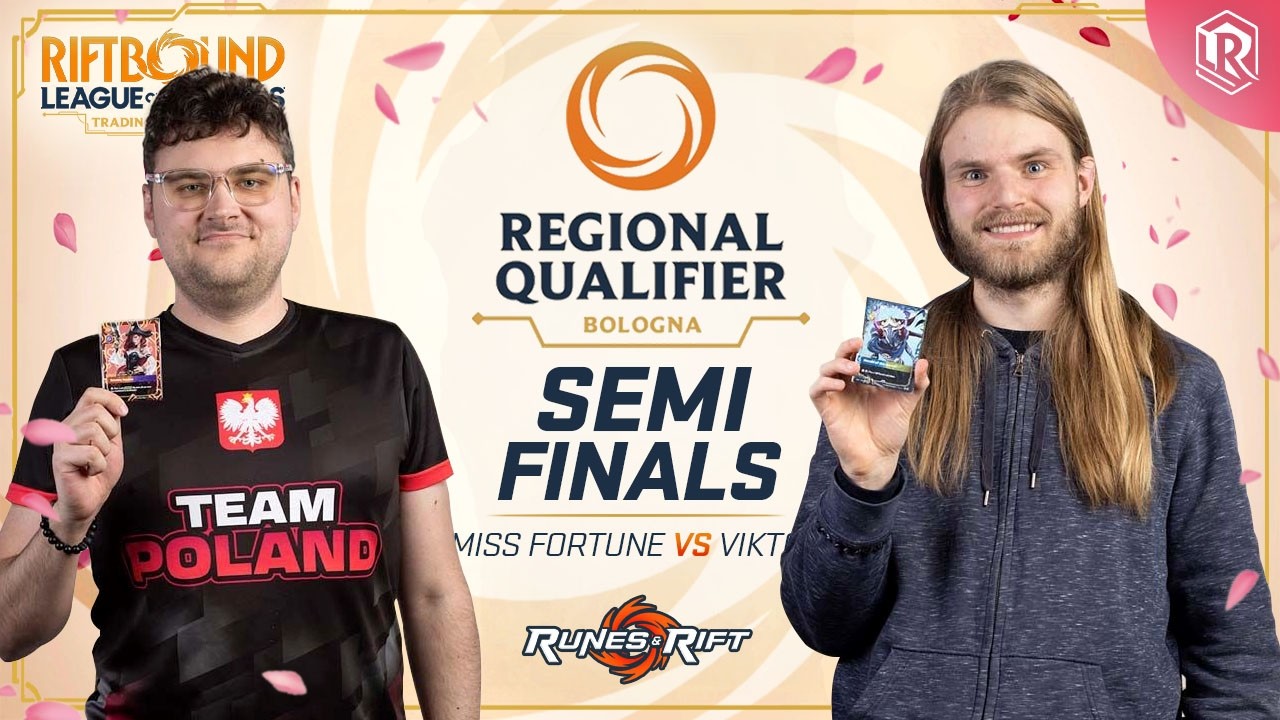 🏆 Top 4 - Riftbound Regional Bologna - Viktor vs Miss Fortune | Spiritforged
