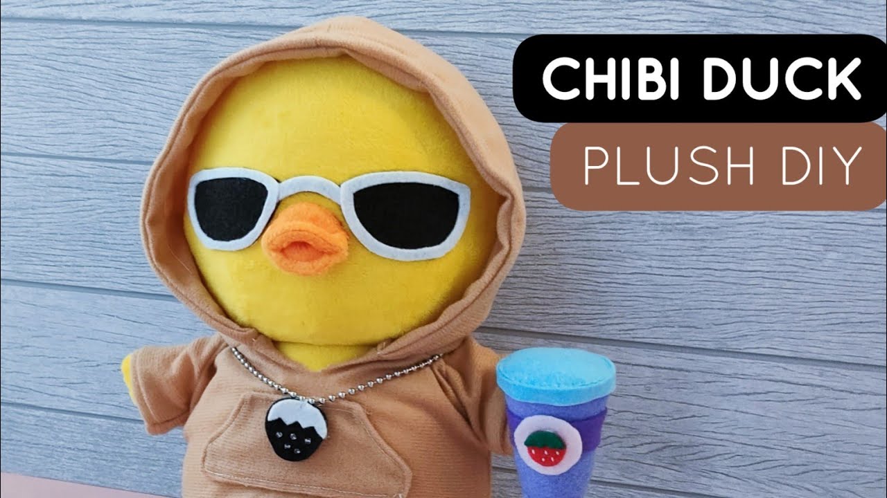 HOW I MAKE A CHIBI DUCK PLUSH