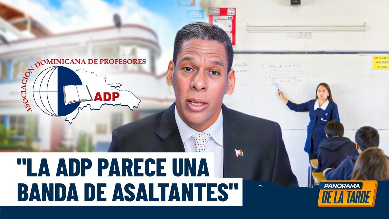 José Sánchez Lebrón asegura la ADP y los profesores parece una banda de asaltantes