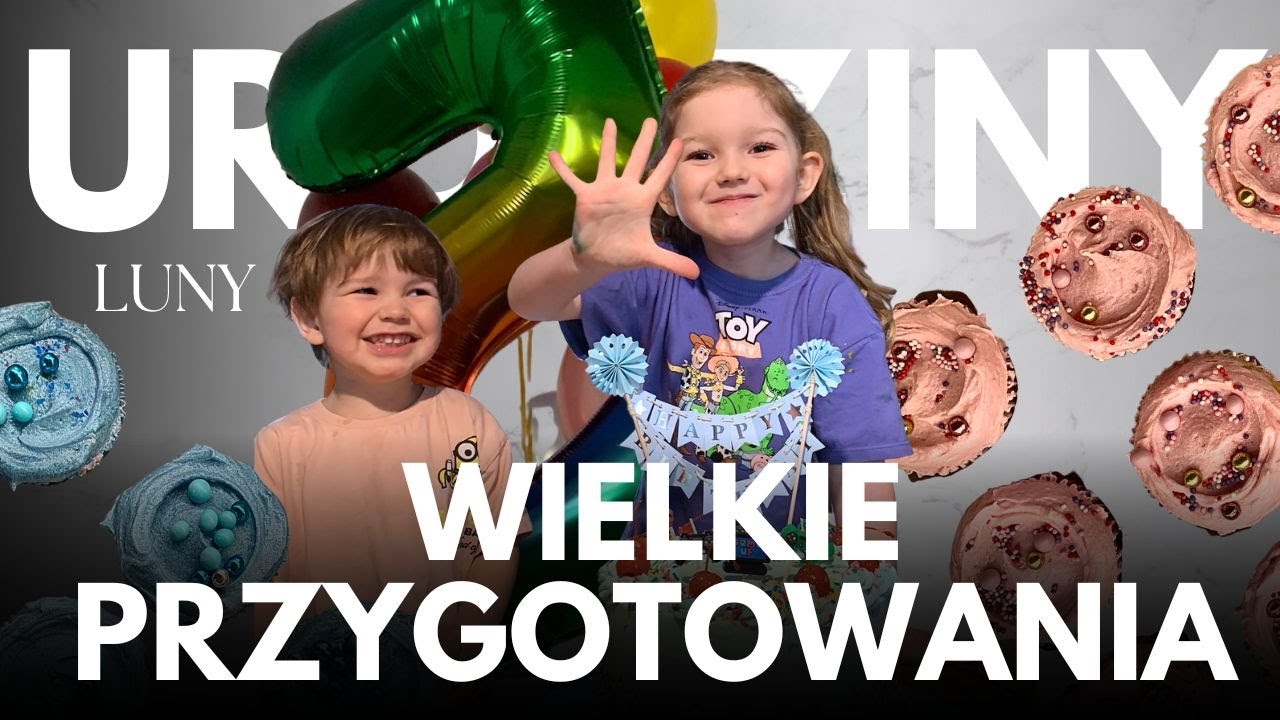 VLOG: WIELKIE PRZYGOTOWANIA DO URODZIN LUNY! DUŻO GOTOWANIA! 💐🎂
