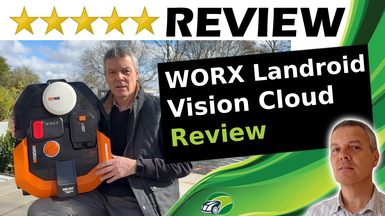 Самая умная роботизированная газонокосилка? Подробный тест и обзор WORX Landroid Vision Cloud.