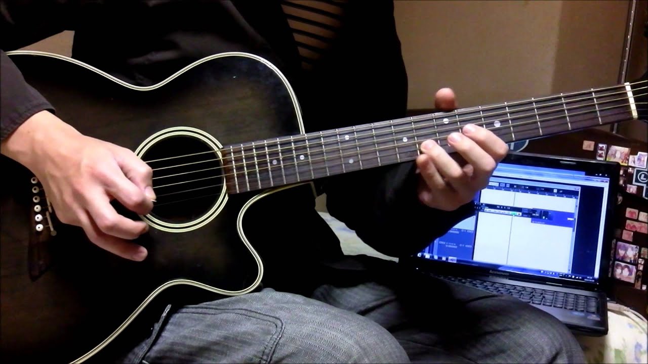 Mashiro-iro Symphony OP - Authentic Symphony guitar cover (overdub)