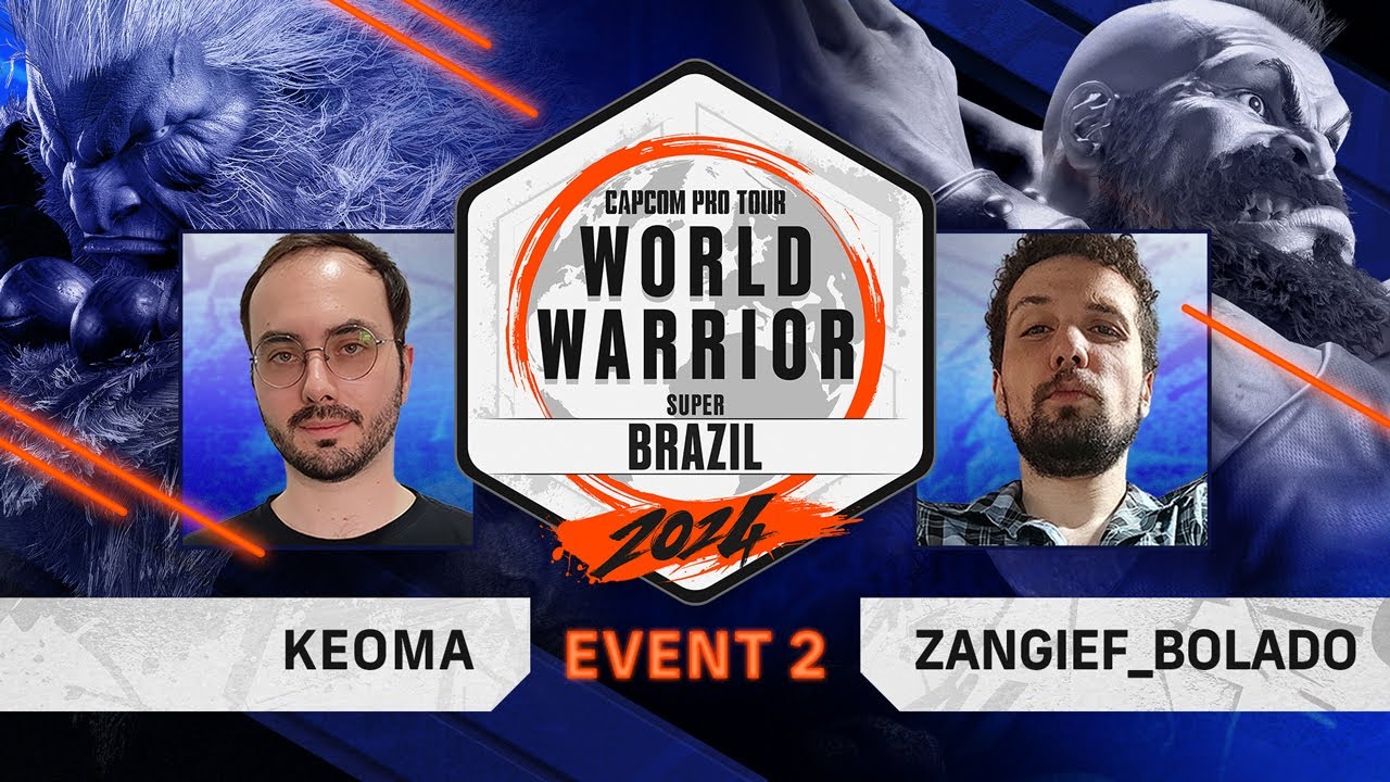 Keoma (Akuma) vs. Zangief_Bolado (Zangief) - Top 8 - Brazil - World Warrior 2024