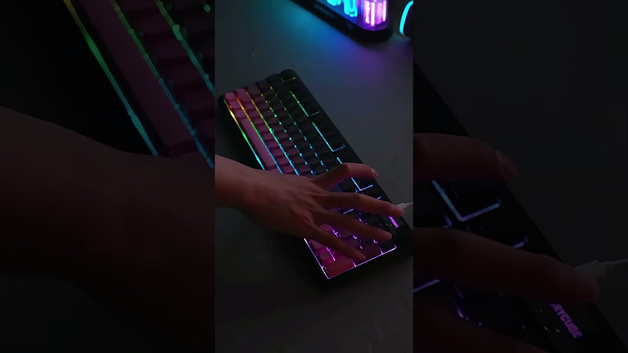 FURYCUBE IP98 Waterproof Mechanical Keyboard Test – Blackberry Color, Still Works Underwater!