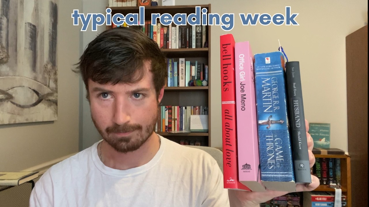 my typical week of reading as a book lover 