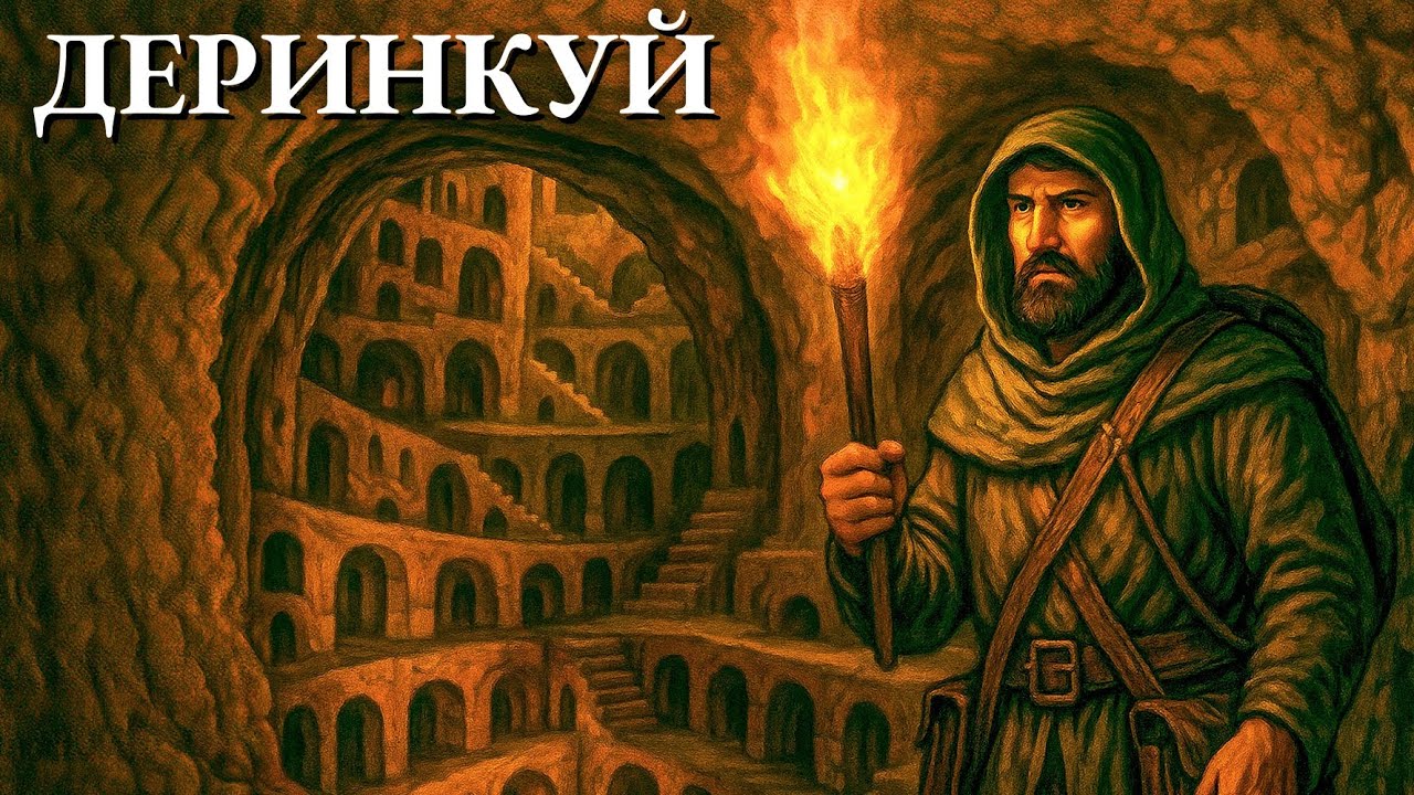 Деринкую: невероятный подземный город-убежище в Турции