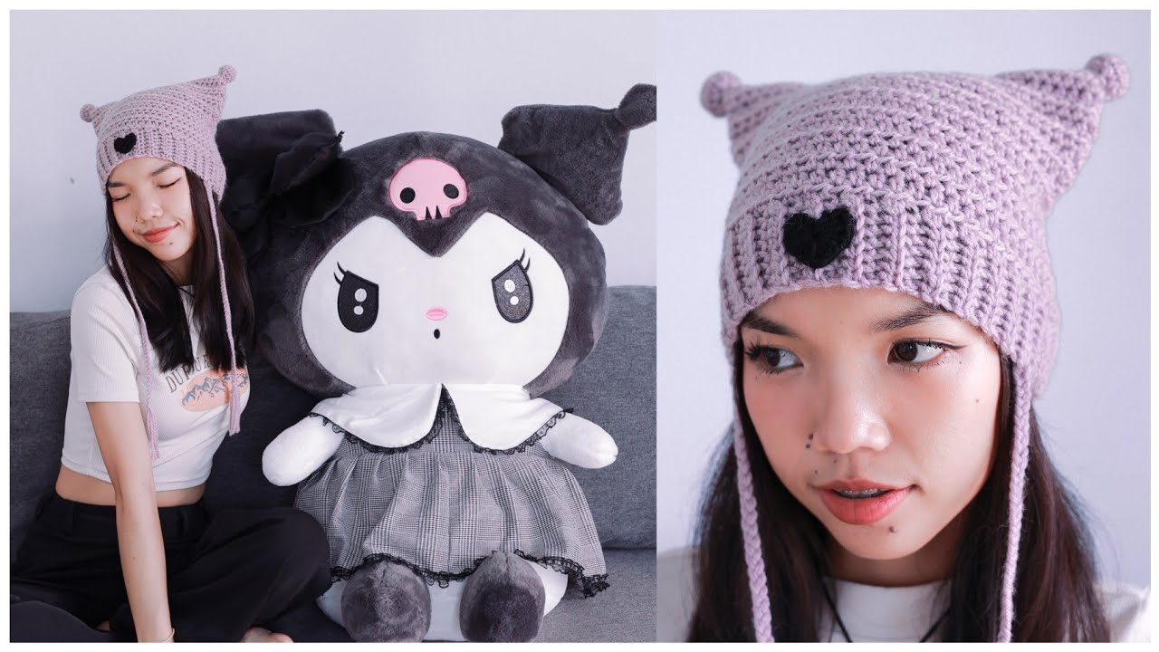 KUROMI Beanie ALERT! Learn the Easiest Crochet Tutorial EVER!