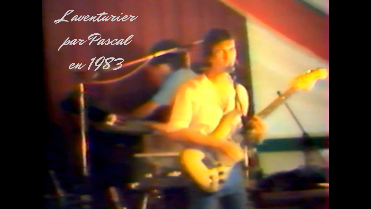 Quality Orchestras. L'aventurier / Indochine interprété en 1983 par Pascal Fernandez groupe UFO 1983