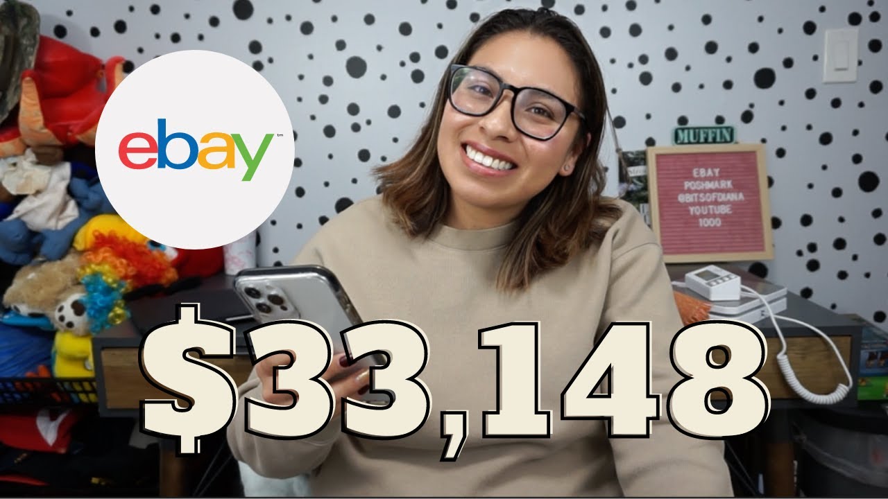 $33,148 en Ventas de Ebay! 10 Tips para vender en Ebay + Poshmark! Lo que he aprendido! Diana Velez