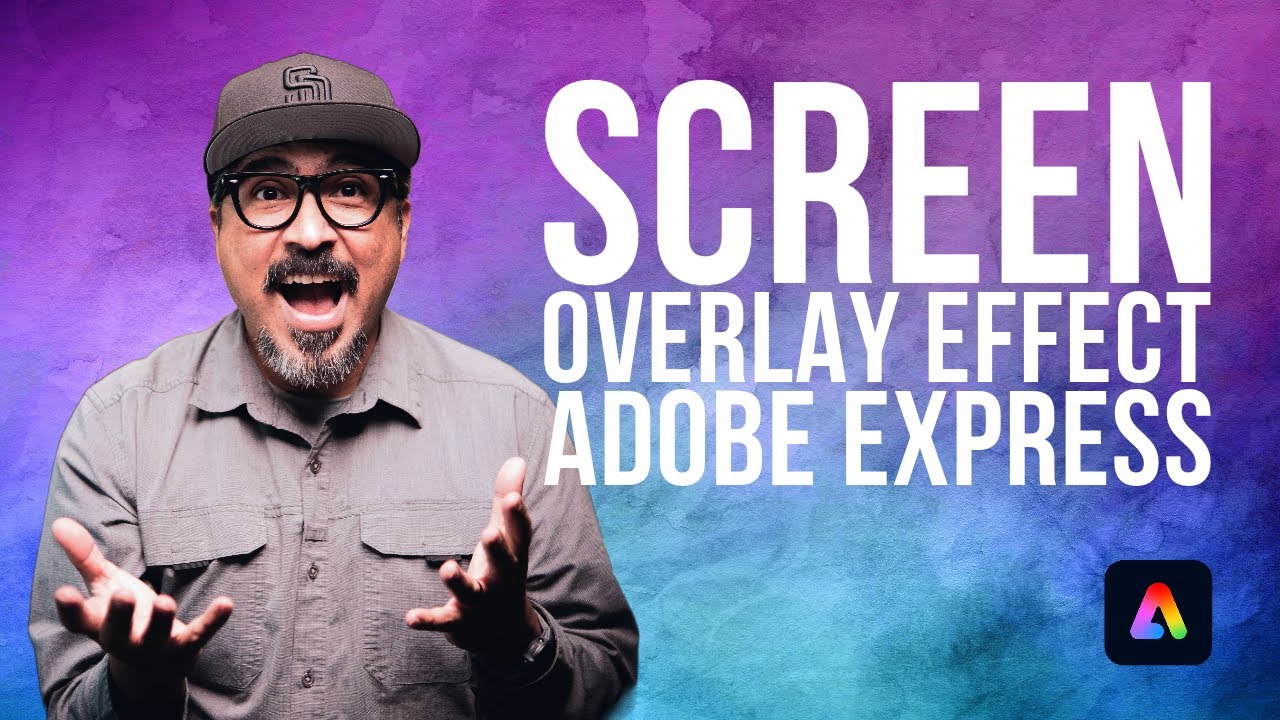 Преобразите свое видео с помощью эффекта наложения экрана в Adobe Express