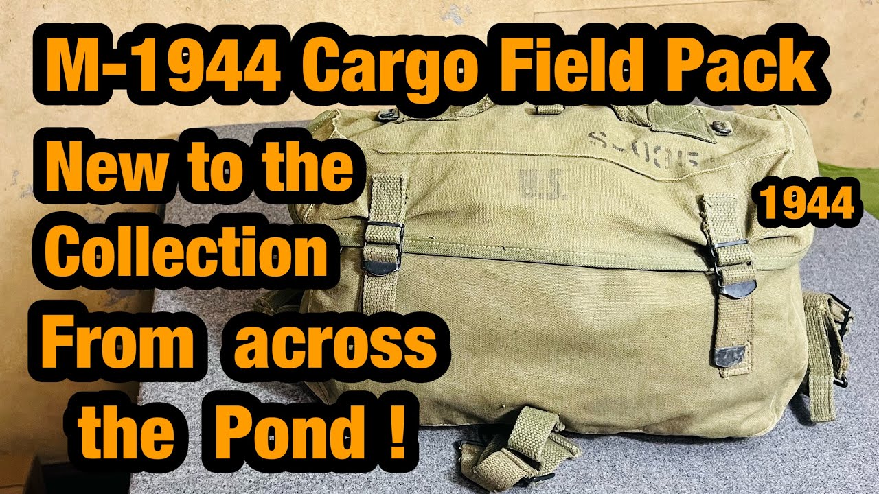 WW2 U.S. Army￼ M-1944 Cargo Bag All the way from the U.K
