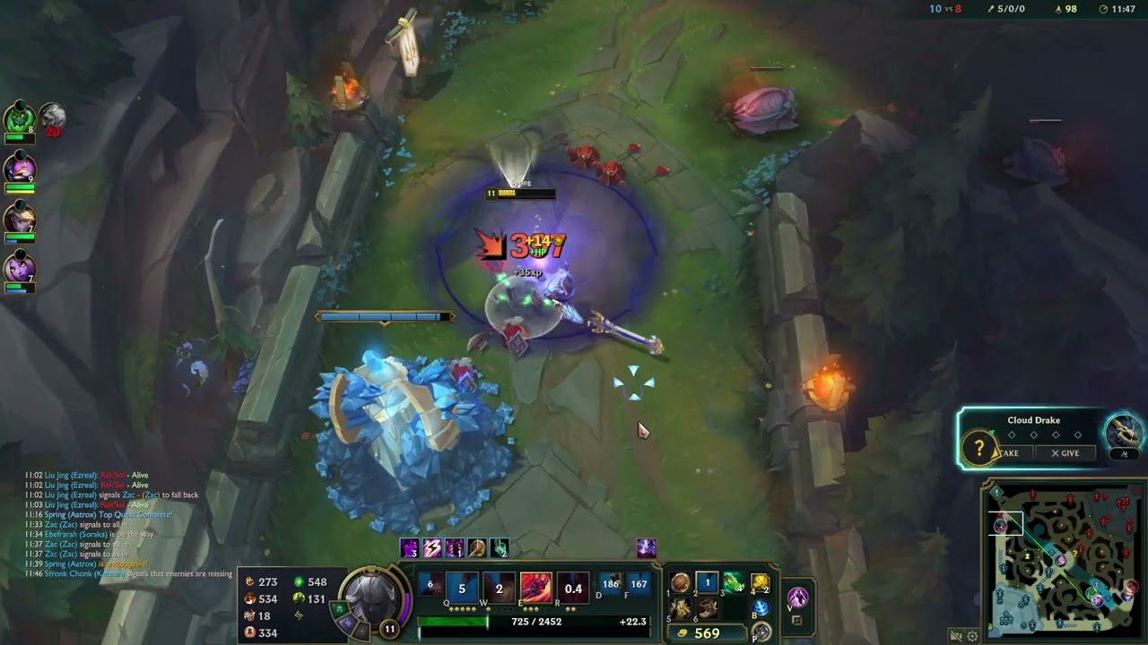 Aatrox vs Volibear 16/2/4 D1/Master [NA]