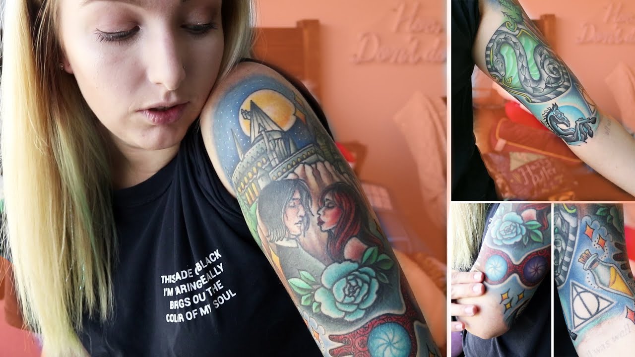 My Harry Potter Sleeve & Other Tattoos | Tattoo Tour 2018