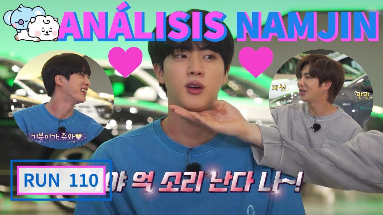 [ENG SUB] NAMJIN Analysis 🐨💕 + Moments (BTS RUN 110)