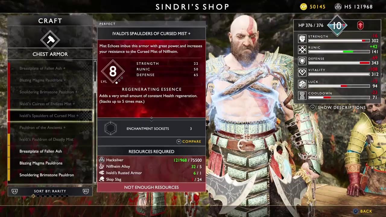 God of War ระดับยากสุด + ความยาก2เท่า