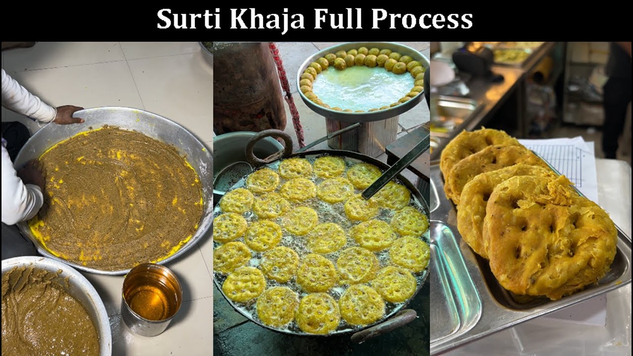 200 kg Surti Khaja Making