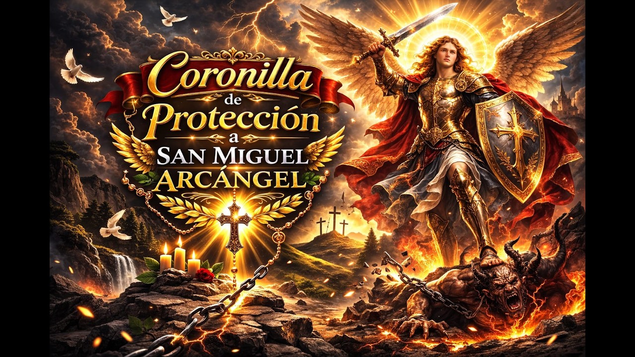 Coronilla de protección a san Miguel Arcángel