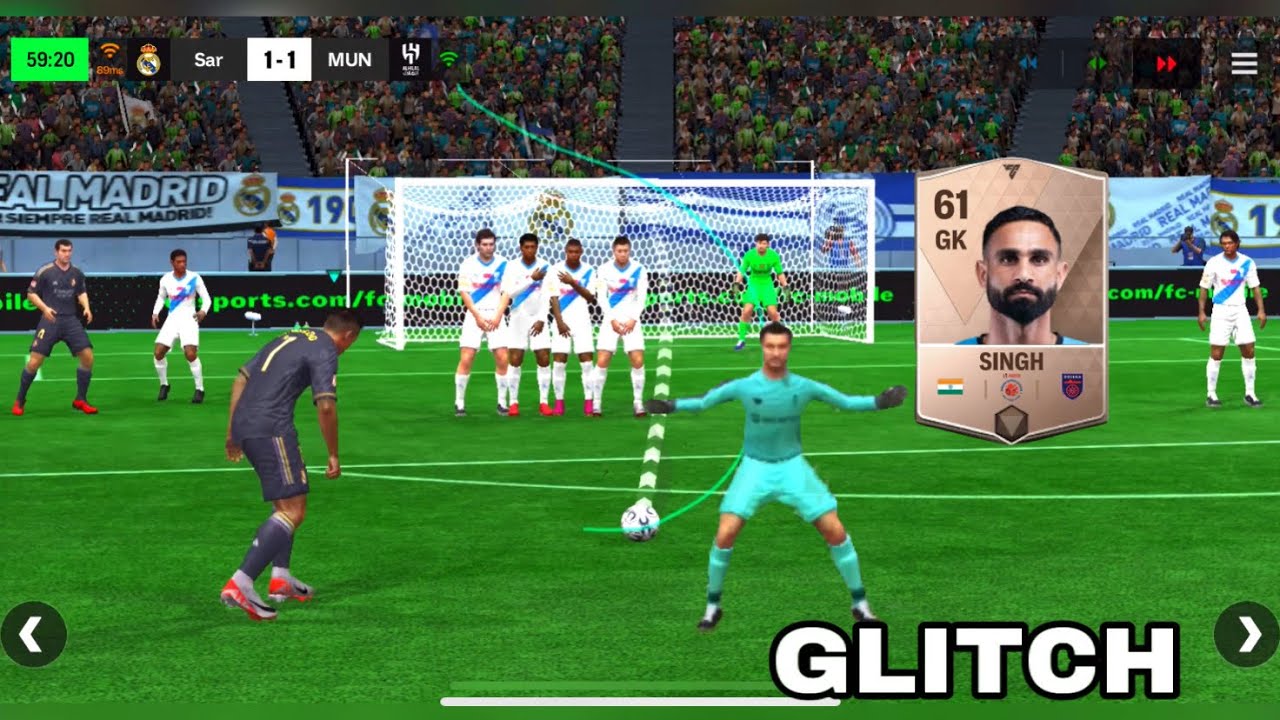 Fc mobile worst gk challenge H2H match - football gameplay : Fifa mobile 24 Ronaldo goal