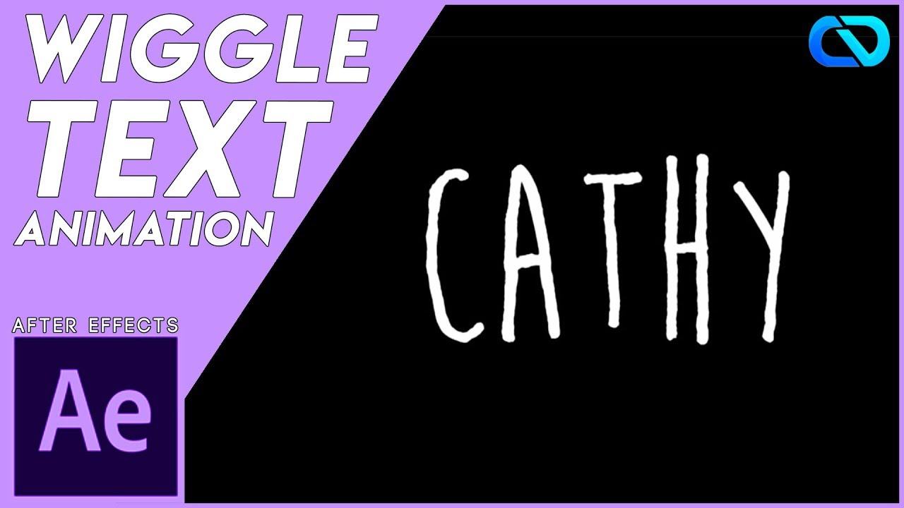 Wiggly Text Effect in After Effects