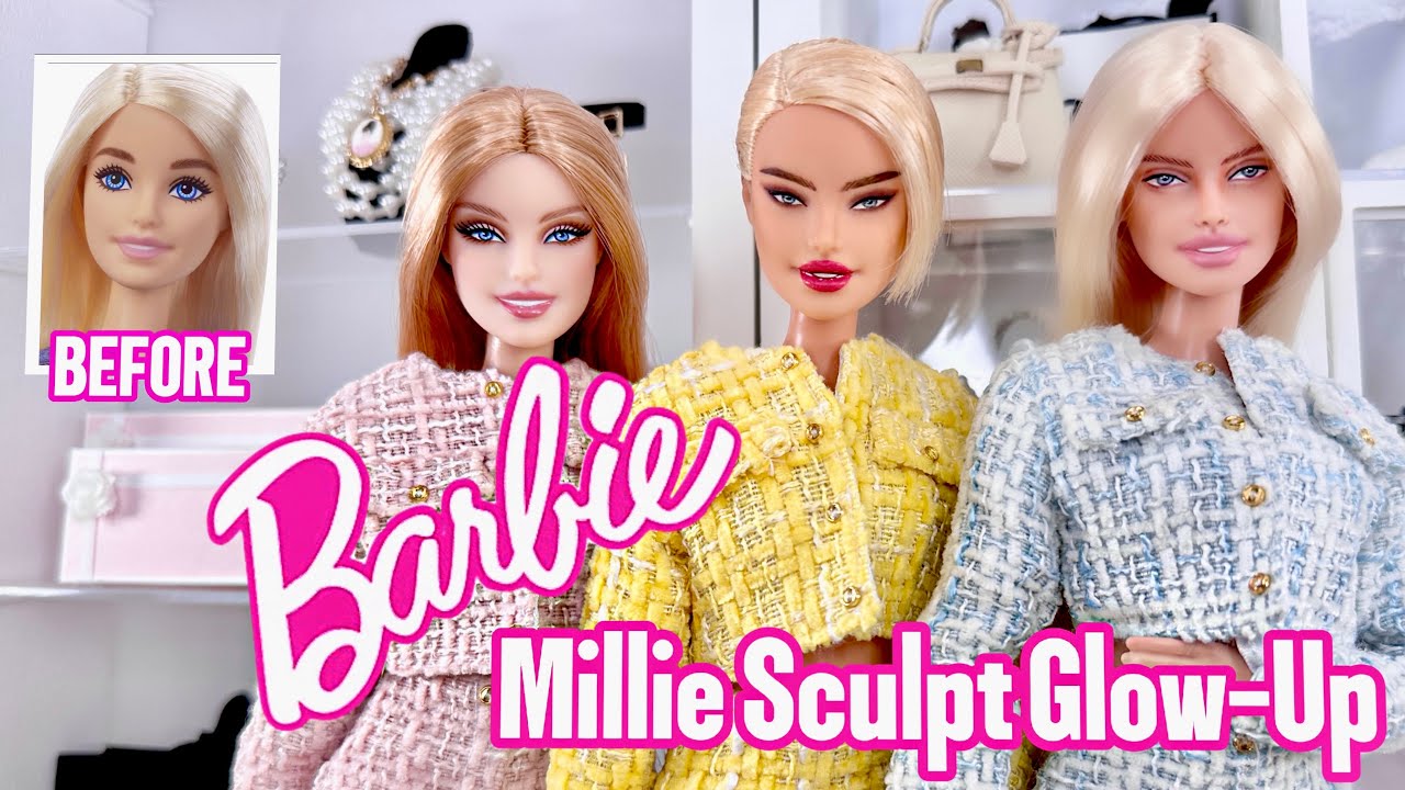 Barbie’s Most Overused Head - Amazing Millie Sculpt Transformations