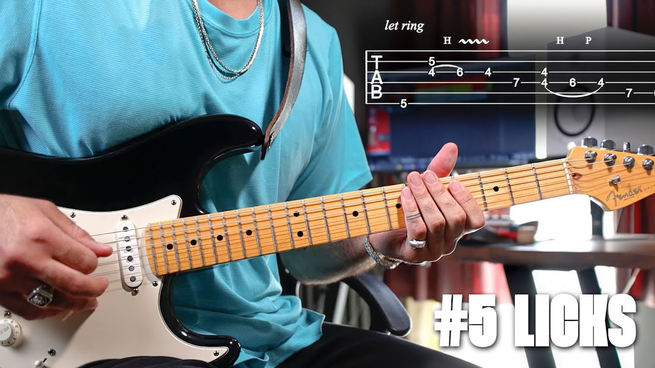 5 JIMI HENDRIX Rhythm Licks w/Tabs!