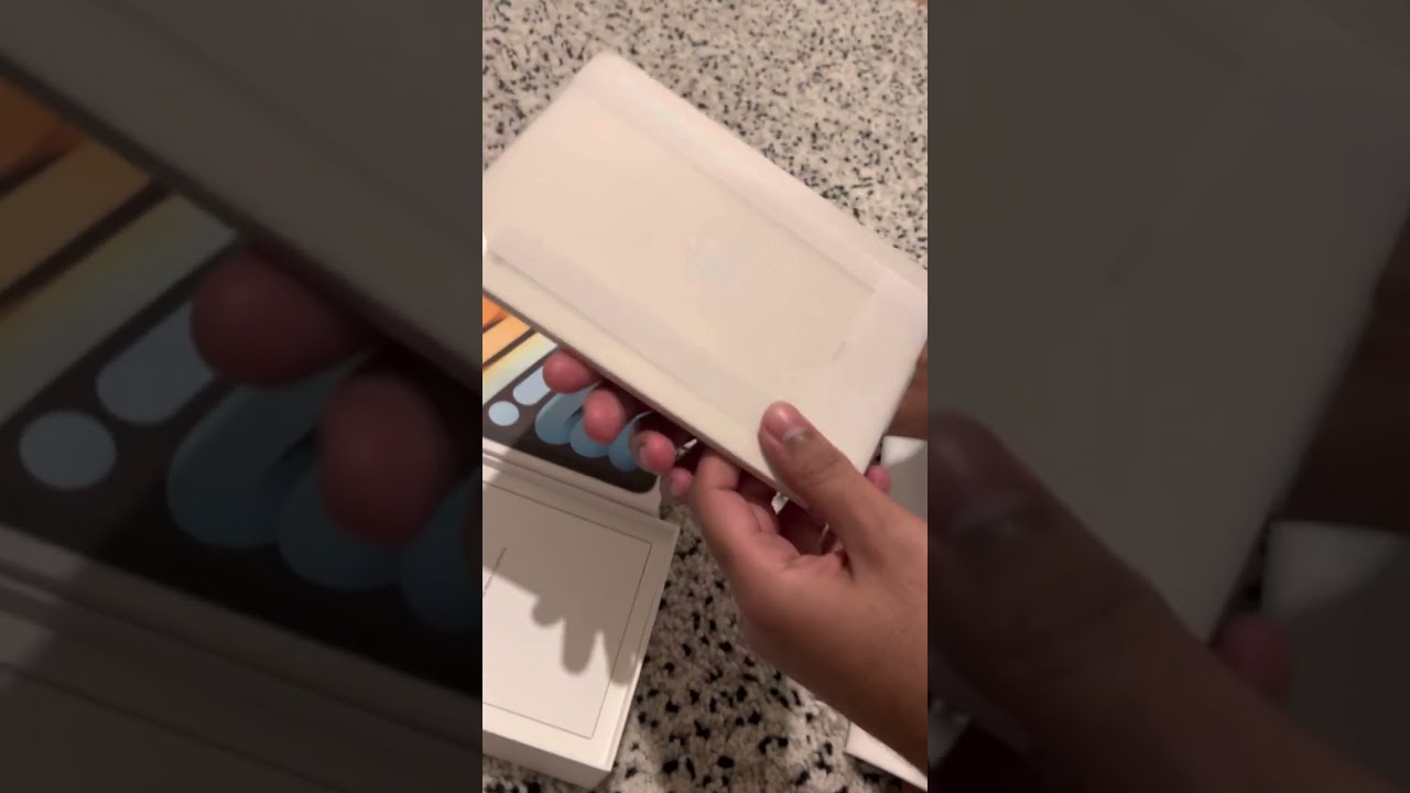 iPad mini 6 Starlight / Polar star unboxing  🤍