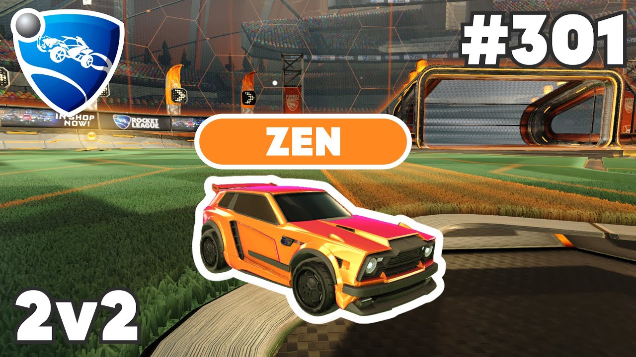 zen Ranked 2v2 PRO Replay #301 - Rocket League Replays
