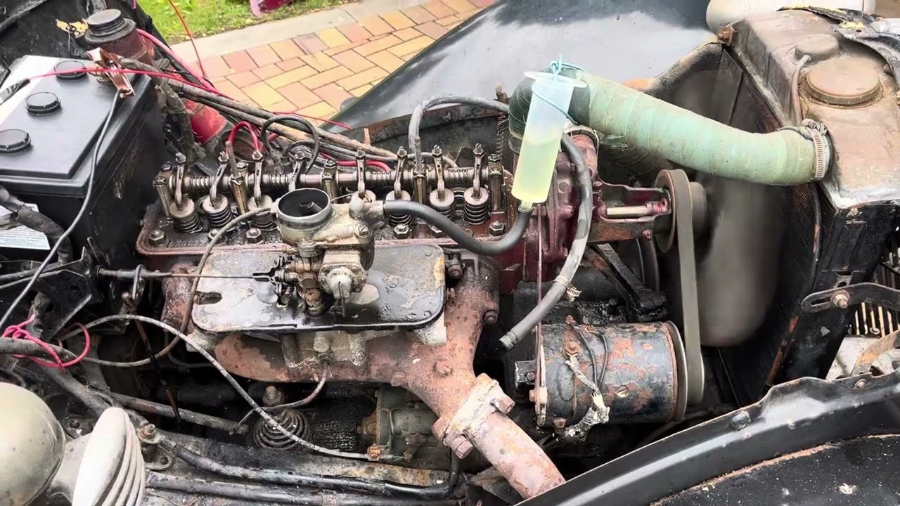 Citroen Traction Avant 11B 1952 FIRST start after many years