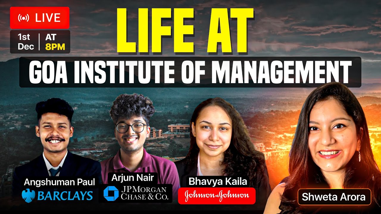 MBA in Goa? 😍 Reality of MBA at Goa Institute of Management ft. GIM Students