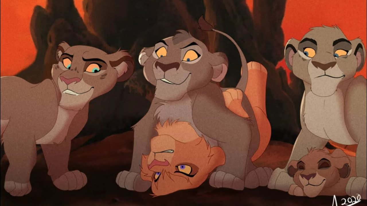 The Lion Guard: Vitani's Shabaha's Kasi's Imara's and Tazama's Tribute