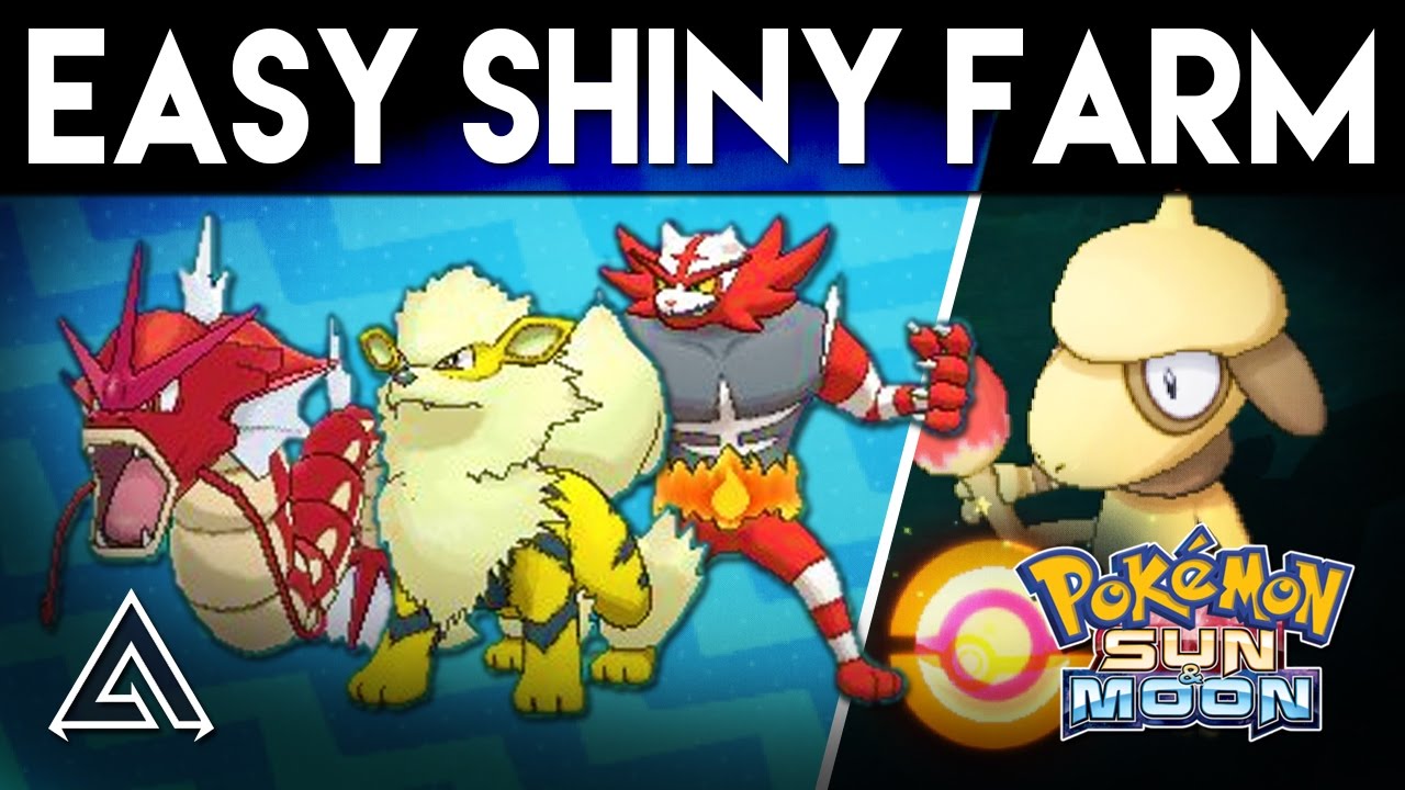 Pokemon Sun and Moon | How to Easily Farm Shiny Pokemon