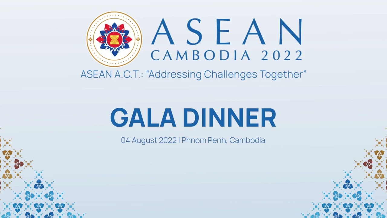 Watch the Gala Dinner LIVE from Phnom Penh