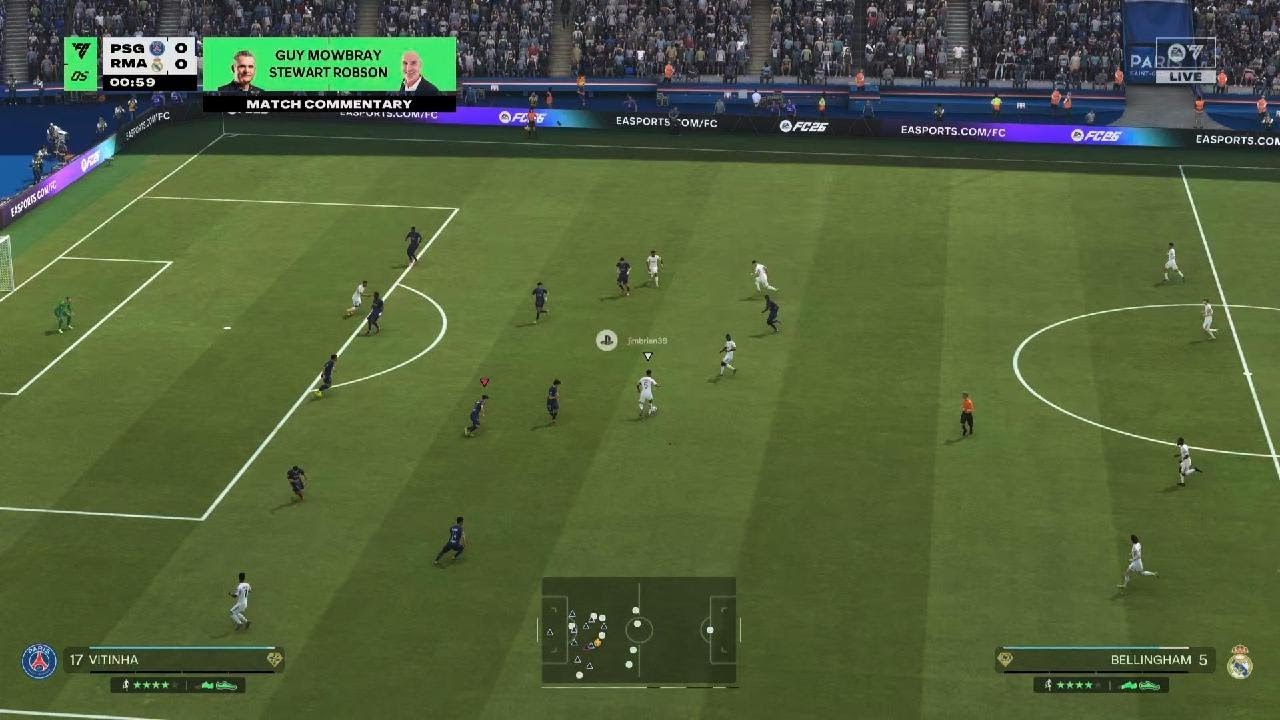 Paris Saint-Germain vs Real Madrid (7-1)