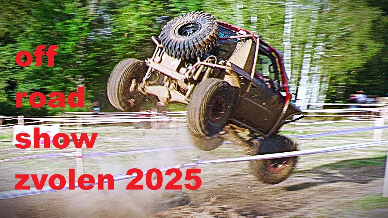 4x4 OFF ROAD SHOW Zvolen 2025 ...mocn&iacute; z bryndze, r&yacute;chli z žinčice... chlapci z Orava offroad klubu.
