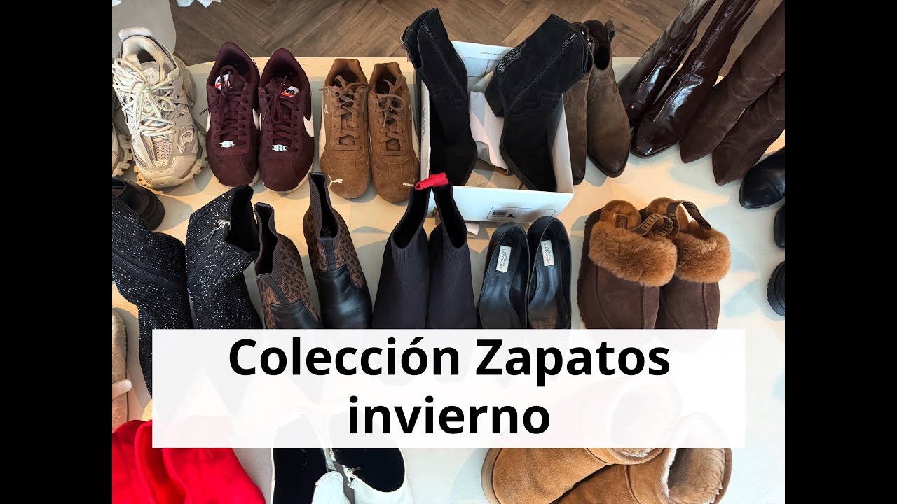 MI COLECCIÓN DE ZAPATOS de invierno l jur jur