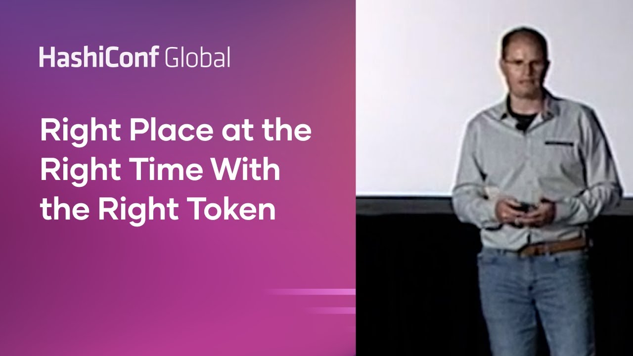 Right Place at the Right Time With the Right Token