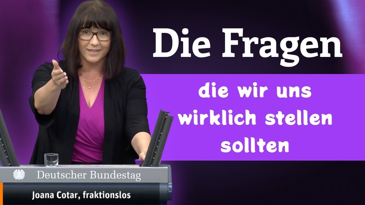 Joana Cotar. Die letzte Rede im Bundestag