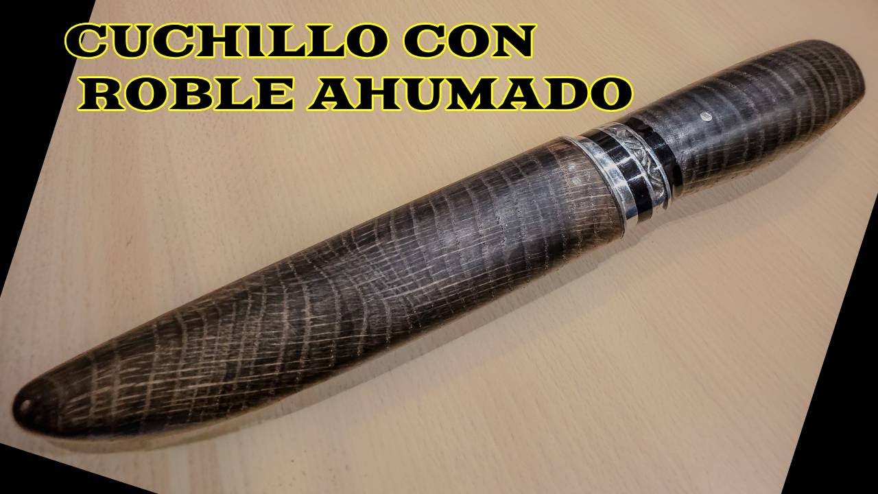 Нож с морёным дубом | Roble Ahumado Knife | EGforja