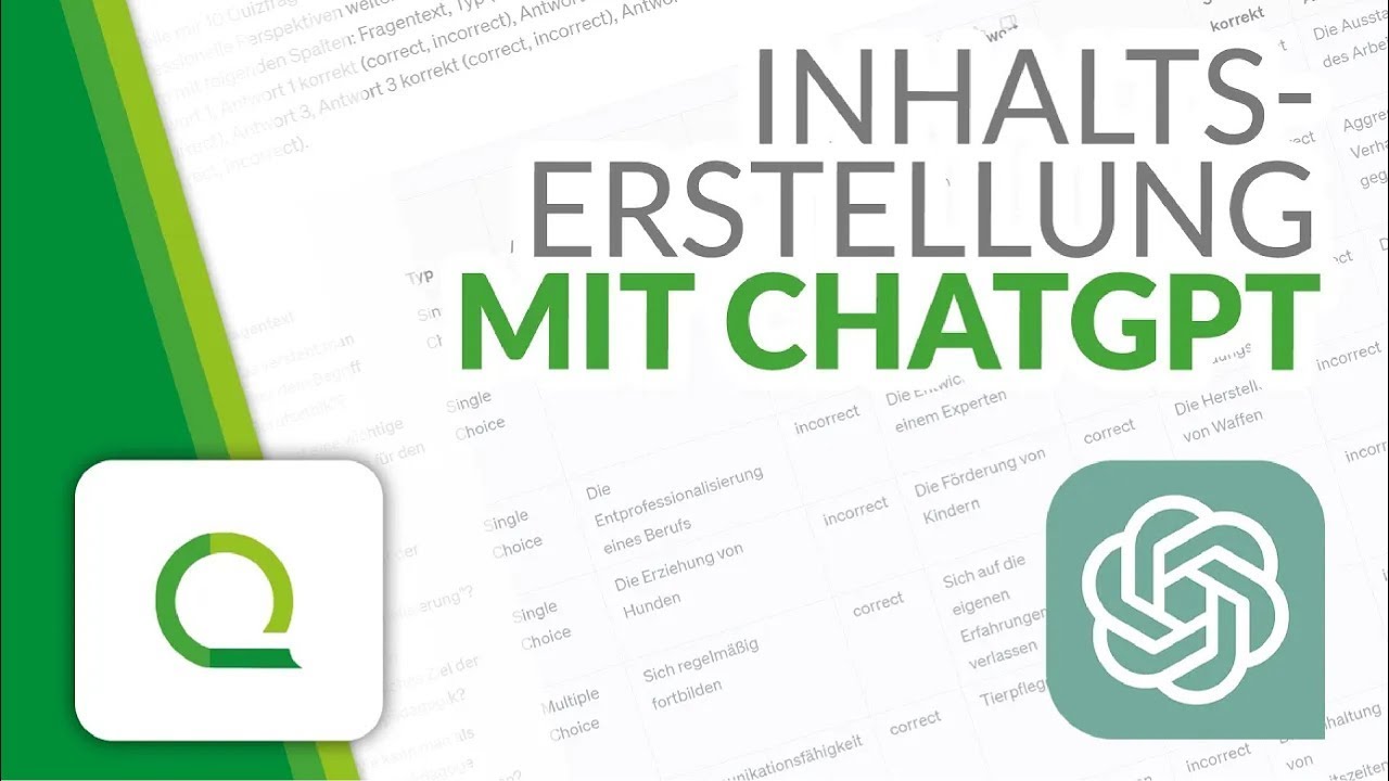 Quizfragen und Karteikarten mit ChatGPT erstellen