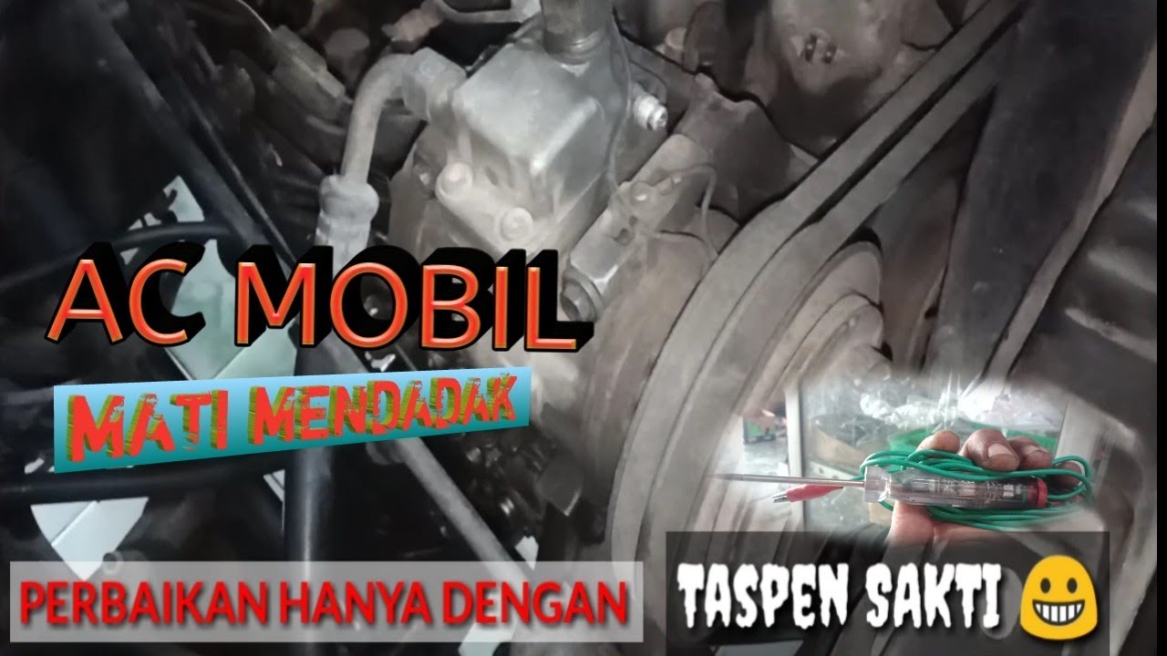 Analisa ac mobil mati total. Gunakan Alat Ini, kondisi darurat! mudah membuatnya