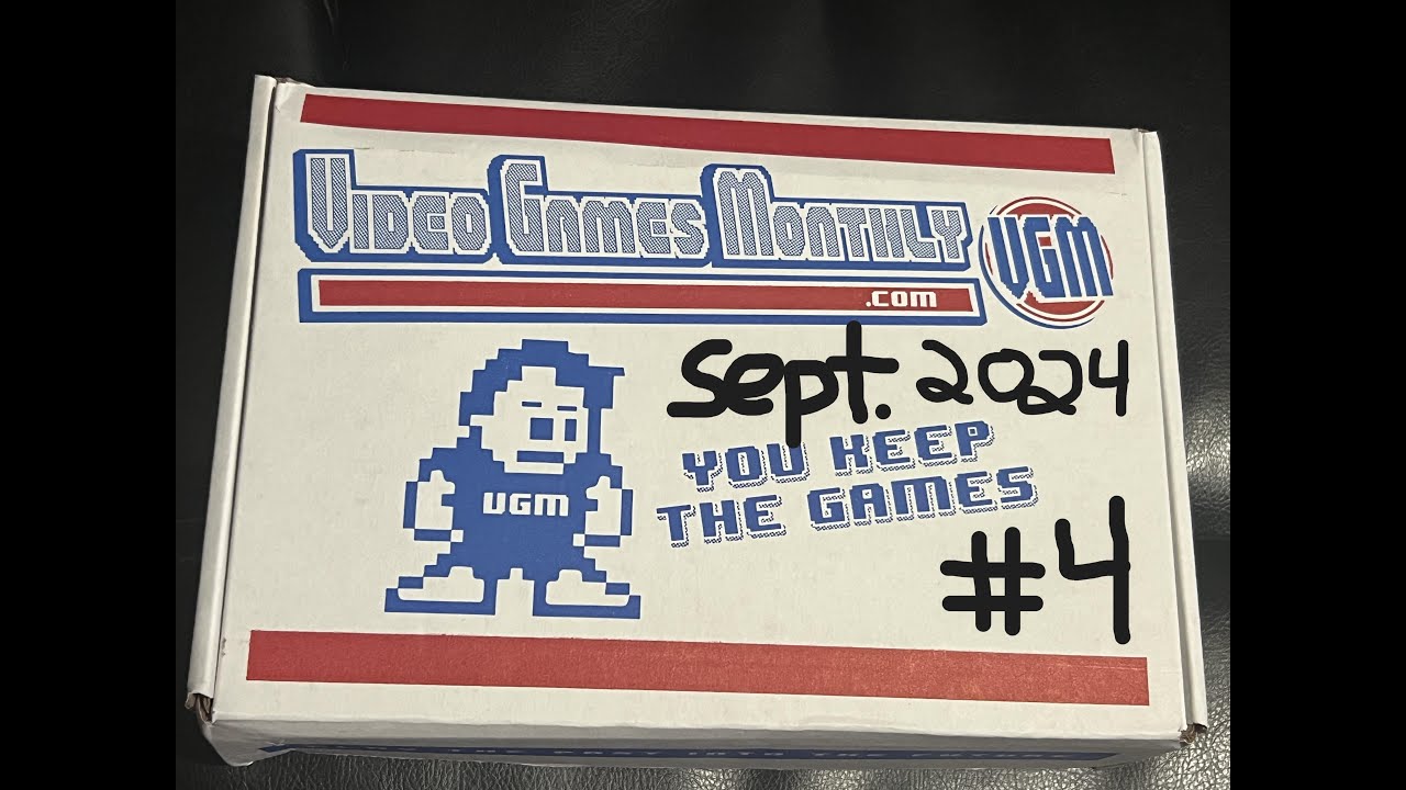 Video Games Monthly Unboxing #4: September 2024 - Trying Out Positivity