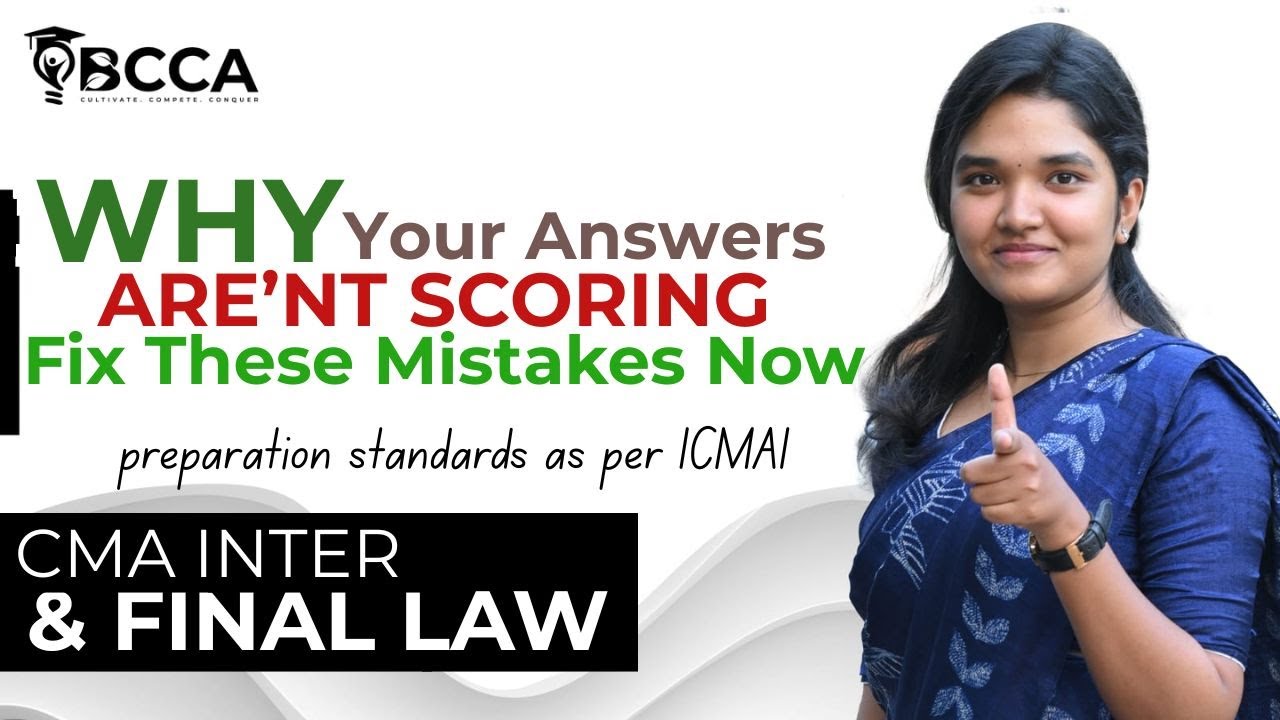 CMA INTER & FINAL | LAW PRESENTATION TIPS | AS PER ICMAI GUIDELINES| BY CMA BHAVYA MA'AM