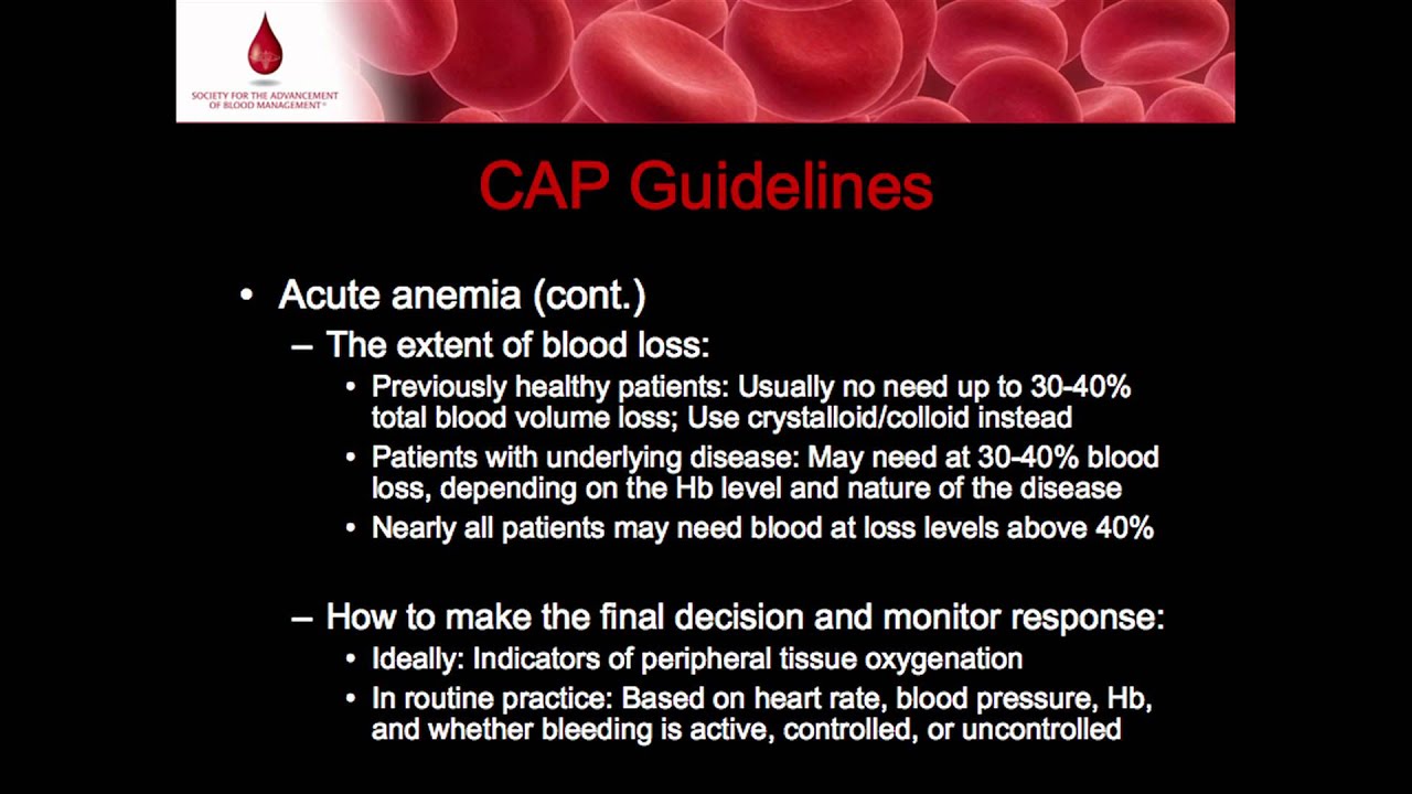 Achieving Best Transfusion Practices | SABM