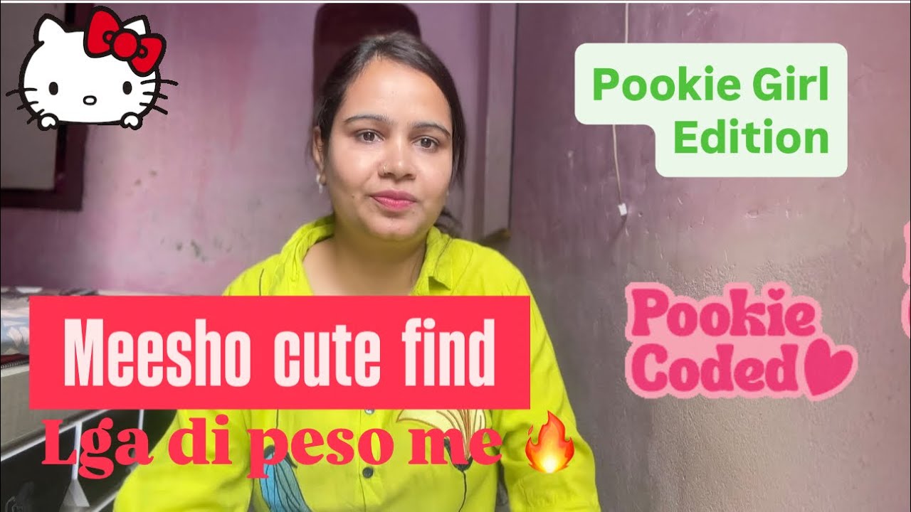 Maine Meesho se ki pookie  shopping 🛍️🥰😍 #pookie #meeshofinds #shopping #viral #cutefinds #meesho 