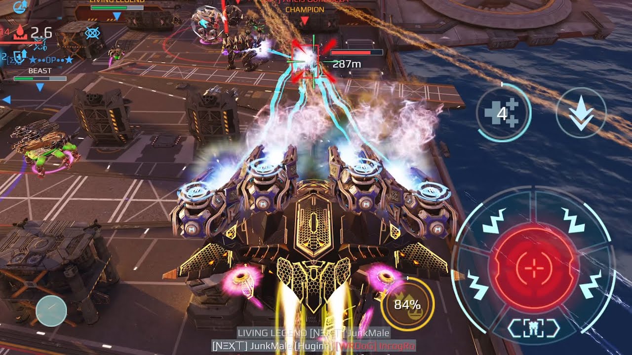 Ultimate Ao Ming tries Huginn | War Robots gameplay