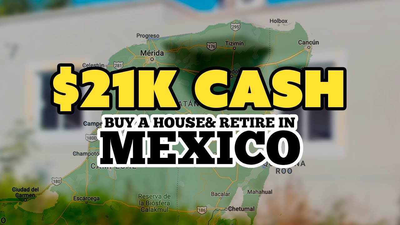 $21,000 for 2 Bedroom House: Early Retirement in Mexico is Possible on Small Pension w/ Cheap House