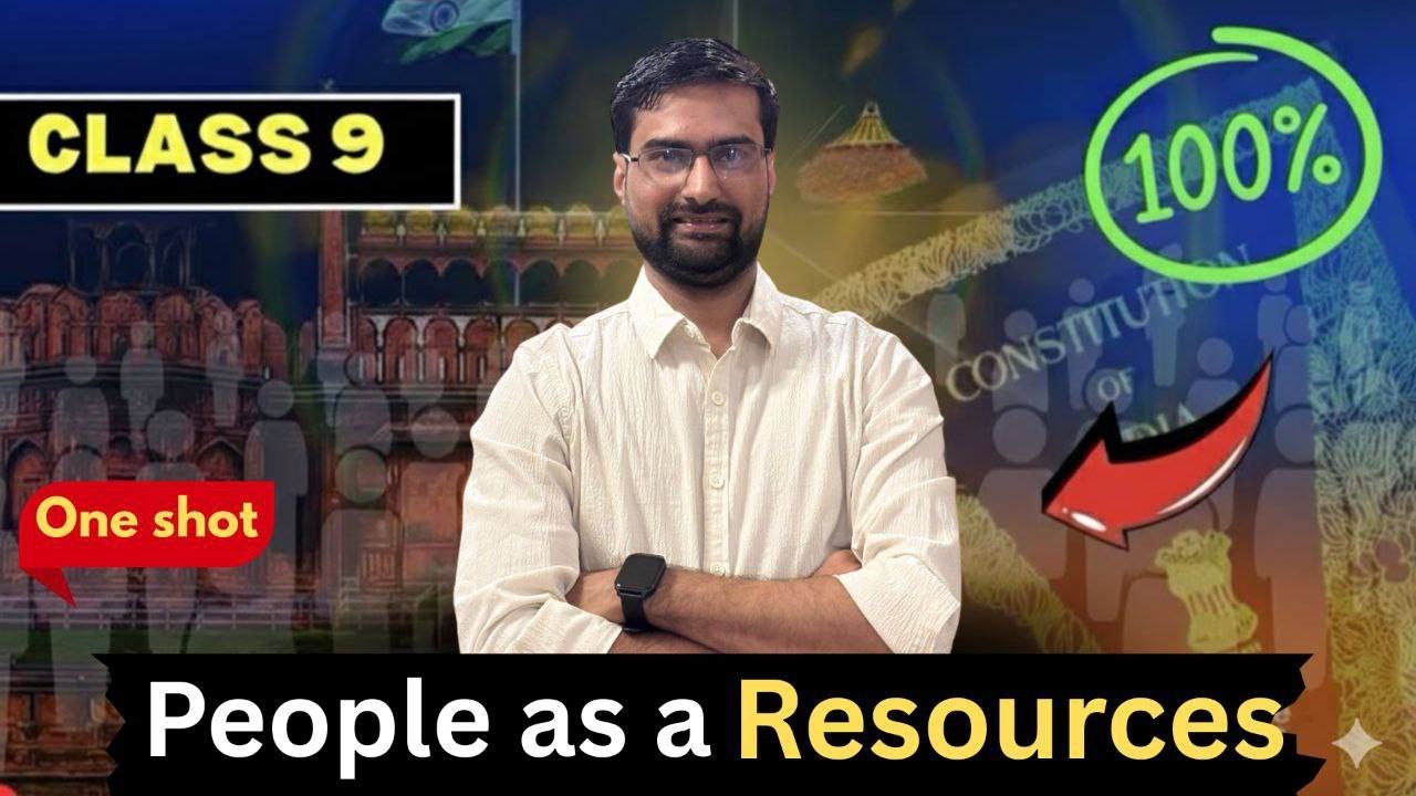 people as a resources | rapid revision | class 9th Economics