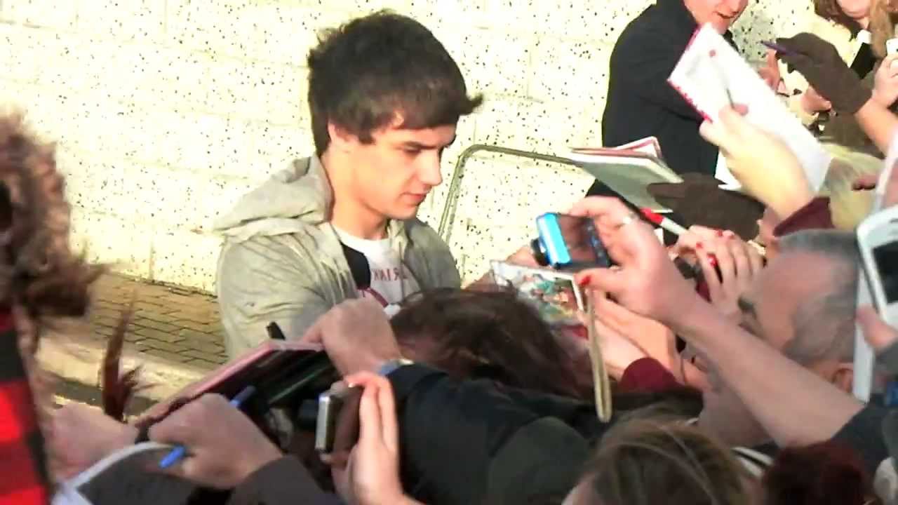 One Direction meeting fans outside Plymouth Pavilions - 5/1/12